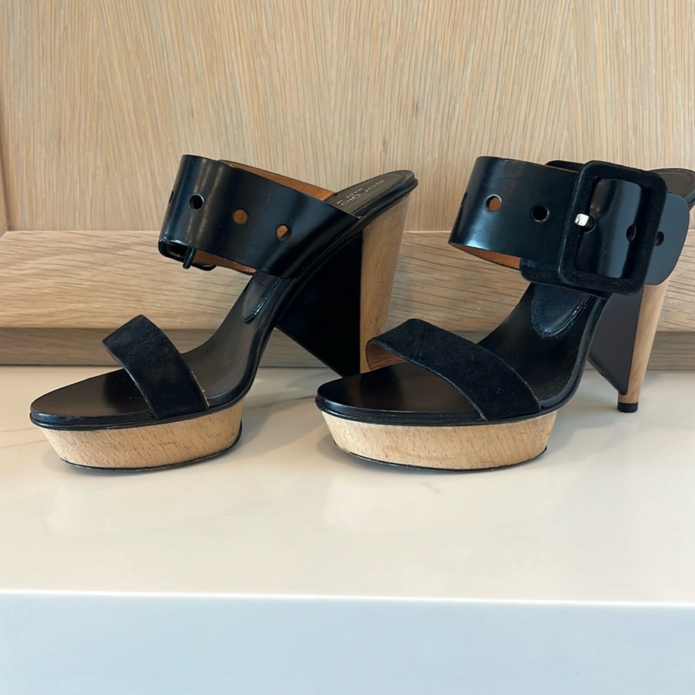 SERGIO ROSSI Platform Sandals